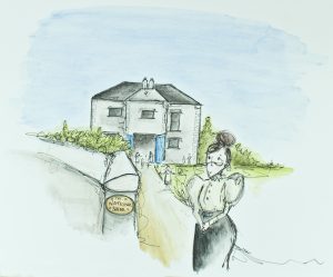 Illustration 'The Old National School' by Gráinne Knox at Inspired by Astrid